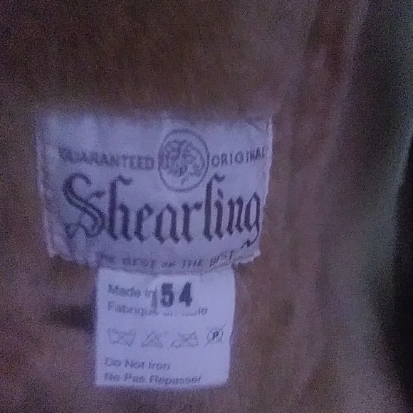 Men's Shearling/Suede soft leather car coat - Picture 4 of 8